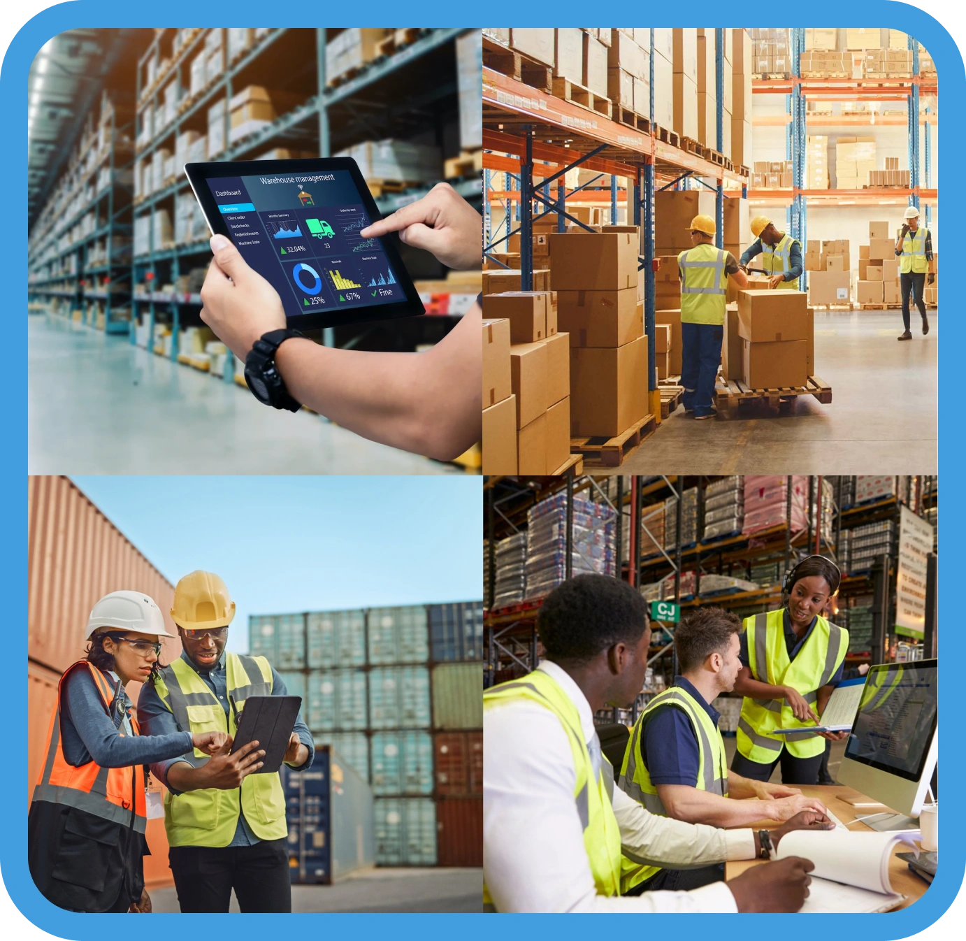 Logistics industry eor services